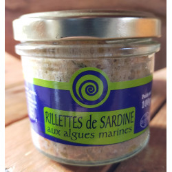 Rillettes de sardines aux algues